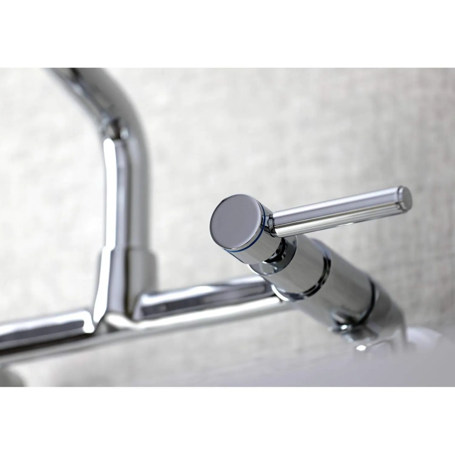 New KS823X-P Concord Two-Handle Wall-Mount Kitchen Faucet Wall Mounted Kitchen Faucets