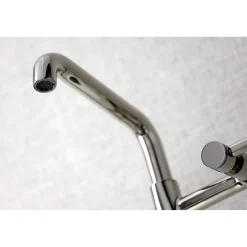New KS823X-P Concord Two-Handle Wall-Mount Kitchen Faucet Wall Mounted Kitchen Faucets