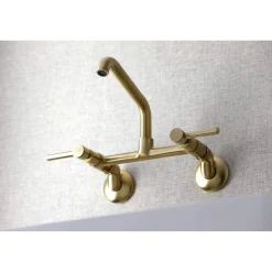 New KS823X-P Concord Two-Handle Wall-Mount Kitchen Faucet Wall Mounted Kitchen Faucets