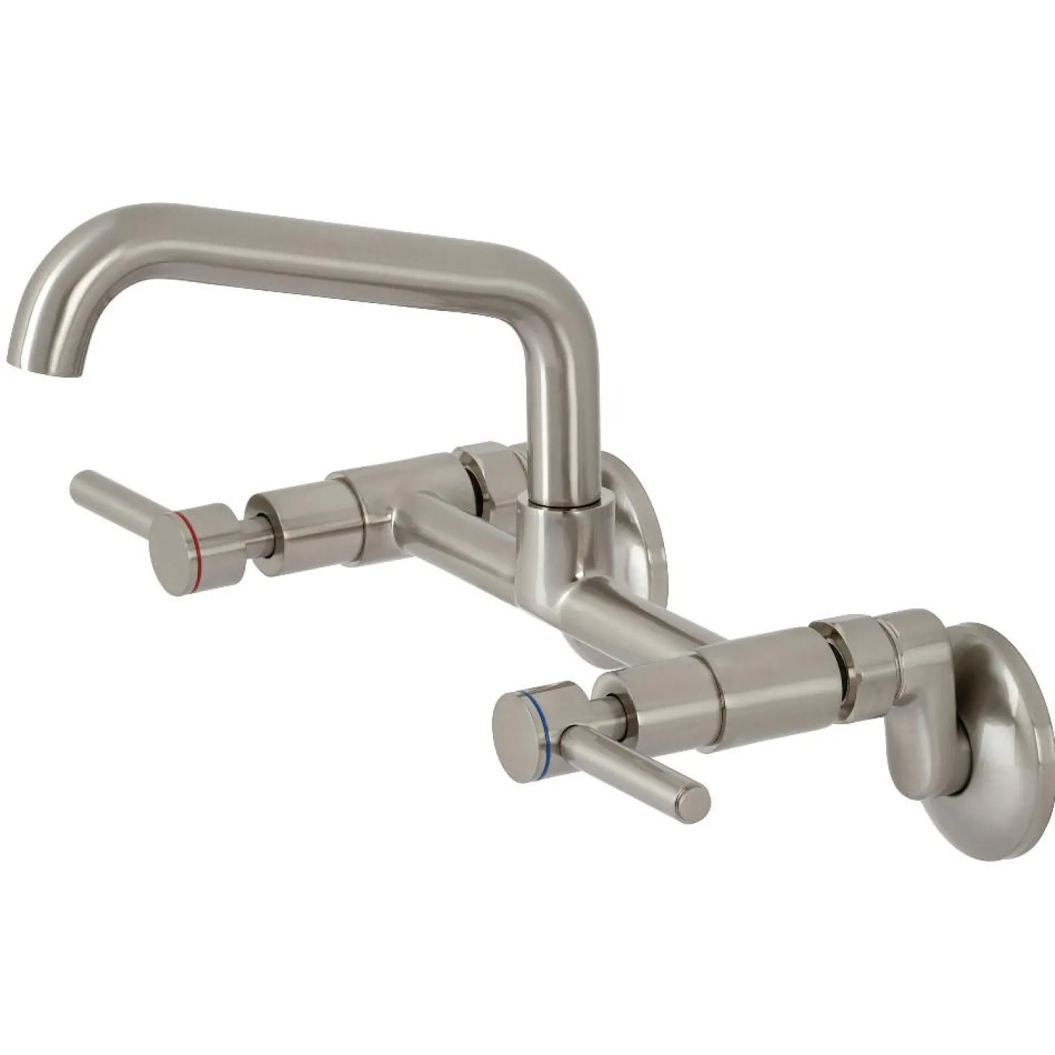 New KS823X-P Concord Two-Handle Wall-Mount Kitchen Faucet Wall Mounted Kitchen Faucets