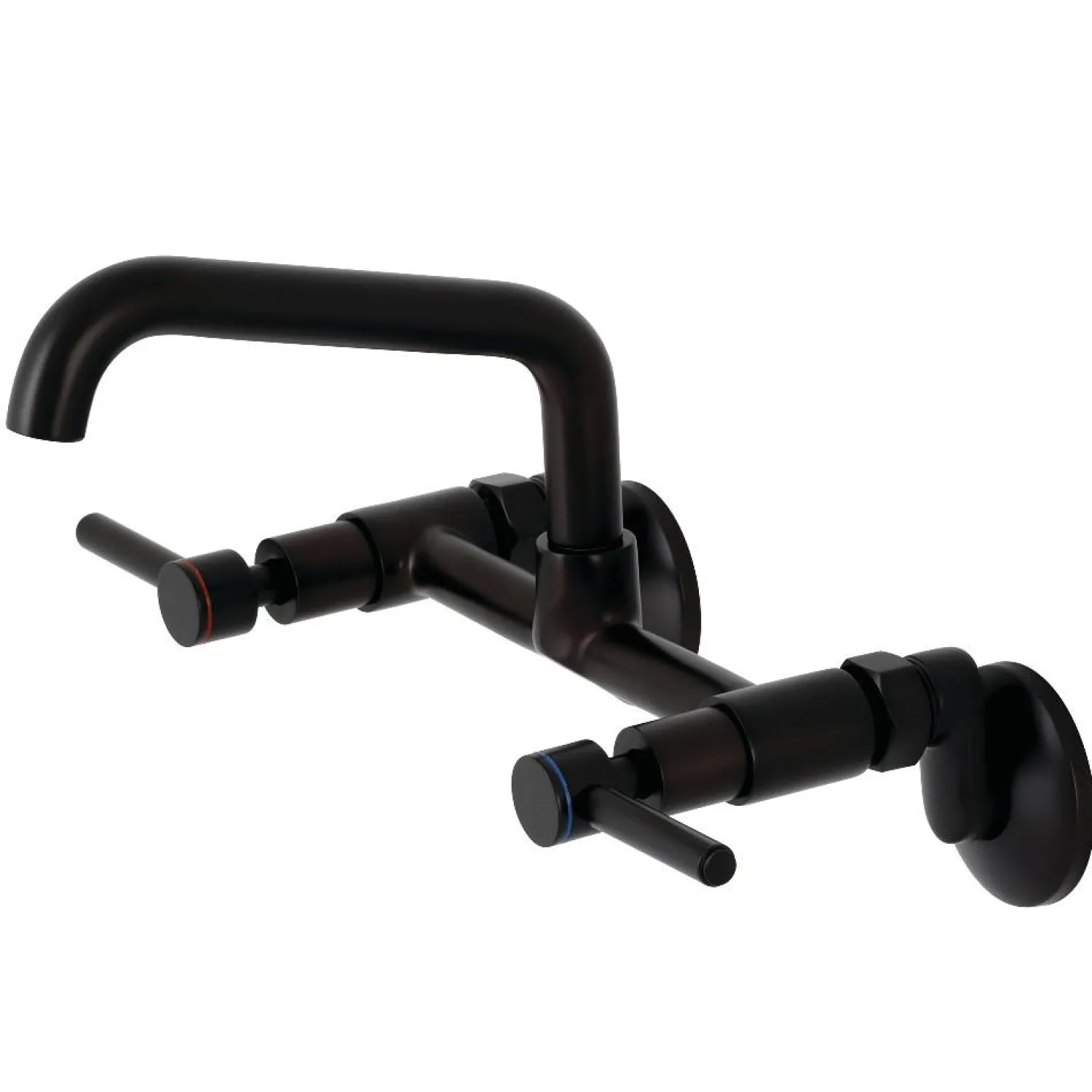 New KS823X-P Concord Two-Handle Wall-Mount Kitchen Faucet Wall Mounted Kitchen Faucets