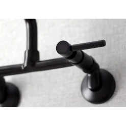 New KS823X-P Concord Two-Handle Wall-Mount Kitchen Faucet Wall Mounted Kitchen Faucets