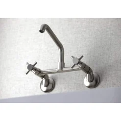 Best KS423X-P Concord Two-Handle Wall-Mount Kitchen Faucet Wall Mounted Kitchen Faucets