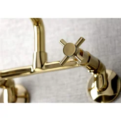 Best KS423X-P Concord Two-Handle Wall-Mount Kitchen Faucet Wall Mounted Kitchen Faucets