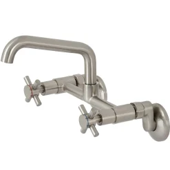 Best KS423X-P Concord Two-Handle Wall-Mount Kitchen Faucet Wall Mounted Kitchen Faucets