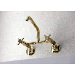 Best KS423X-P Concord Two-Handle Wall-Mount Kitchen Faucet Wall Mounted Kitchen Faucets