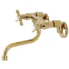 Discount KS116X-P Essex Two Handle Wall Mount Bathroom Faucet Wall Mount