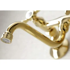 Discount KS116X-P Essex Two Handle Wall Mount Bathroom Faucet Wall Mount