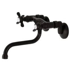 Discount KS116X-P Essex Two Handle Wall Mount Bathroom Faucet Wall Mount
