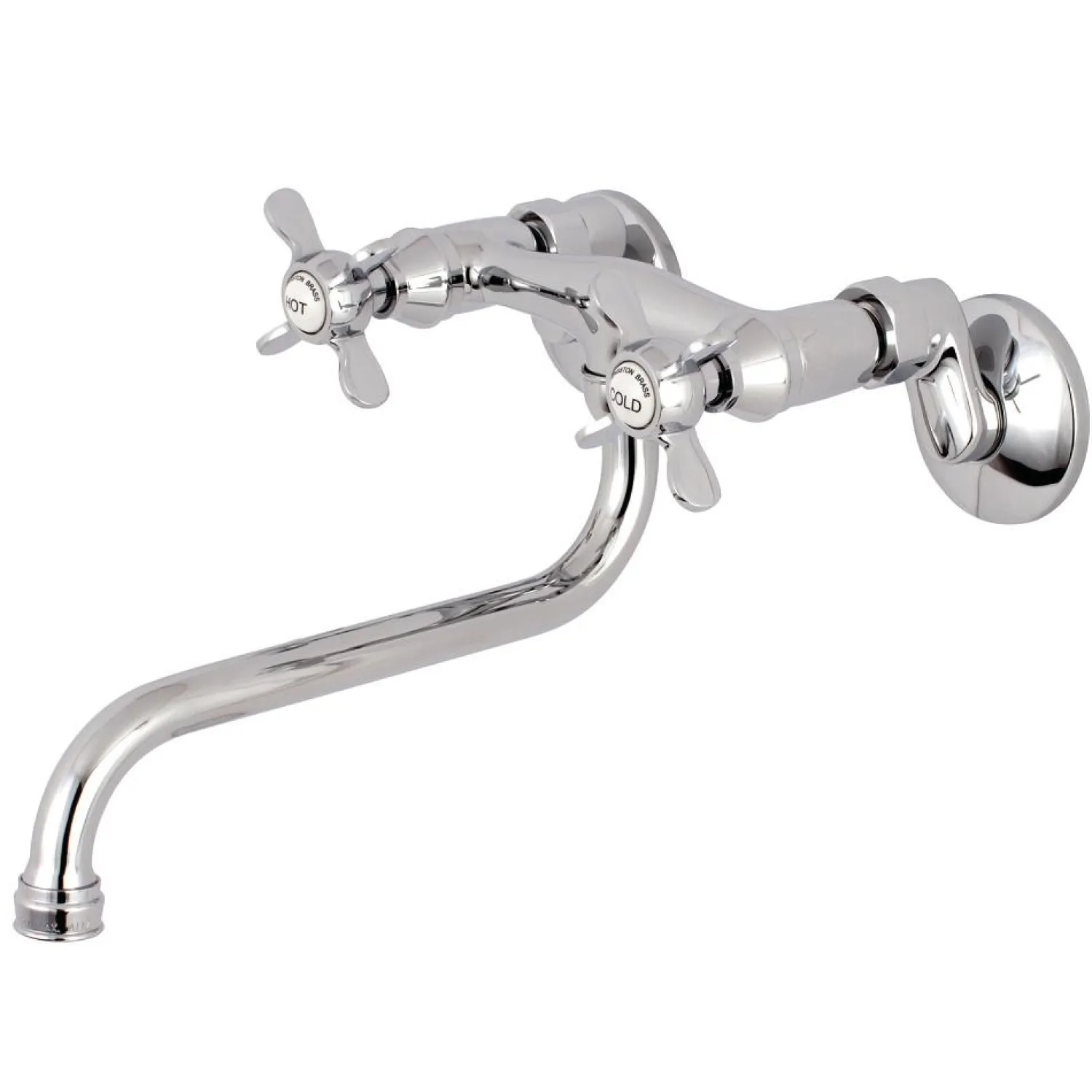 Discount KS115X-P Essex Two Handle Wall Mount Bathroom Faucet Wall Mount