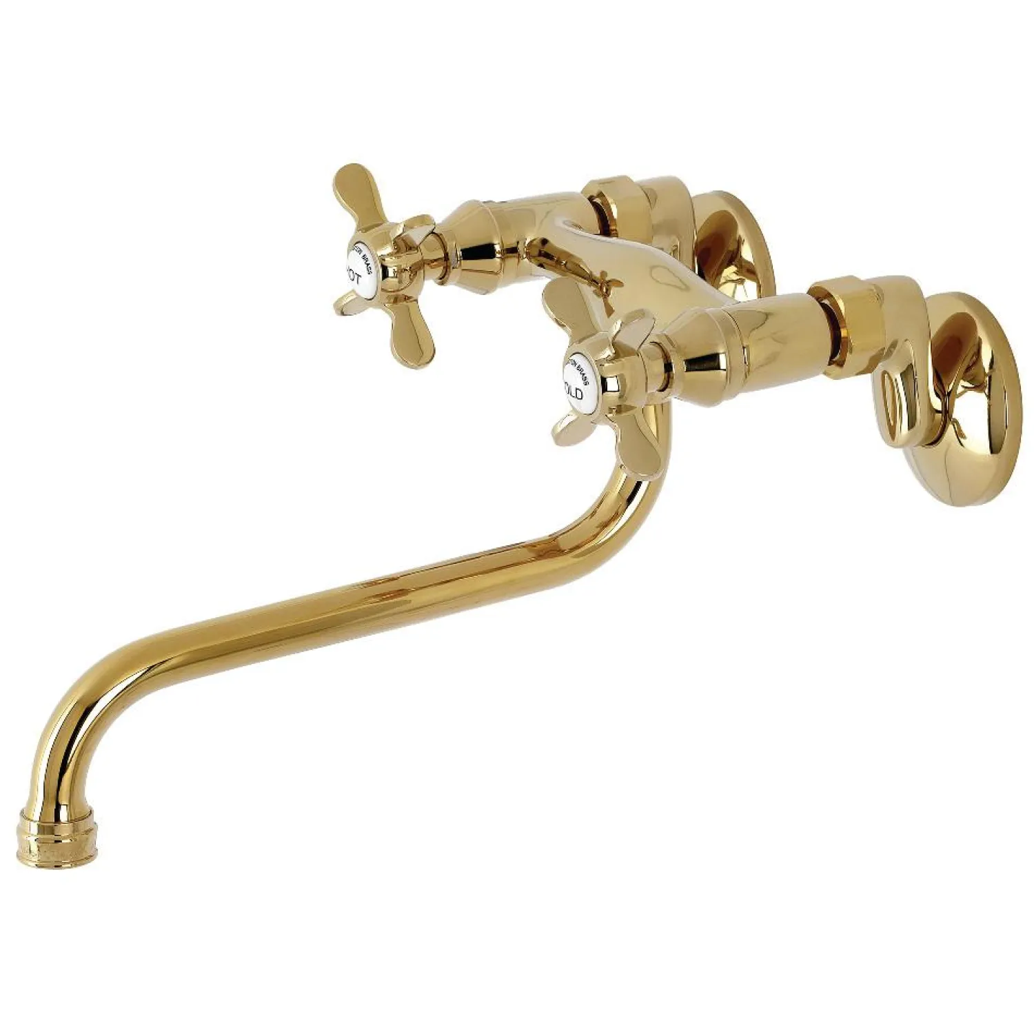 Discount KS115X-P Essex Two Handle Wall Mount Bathroom Faucet Wall Mount
