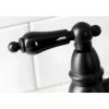Discount KS327XPKLBS-P Duchess Bridge Kitchen Faucet with Brass Sprayer Bridge Faucets
