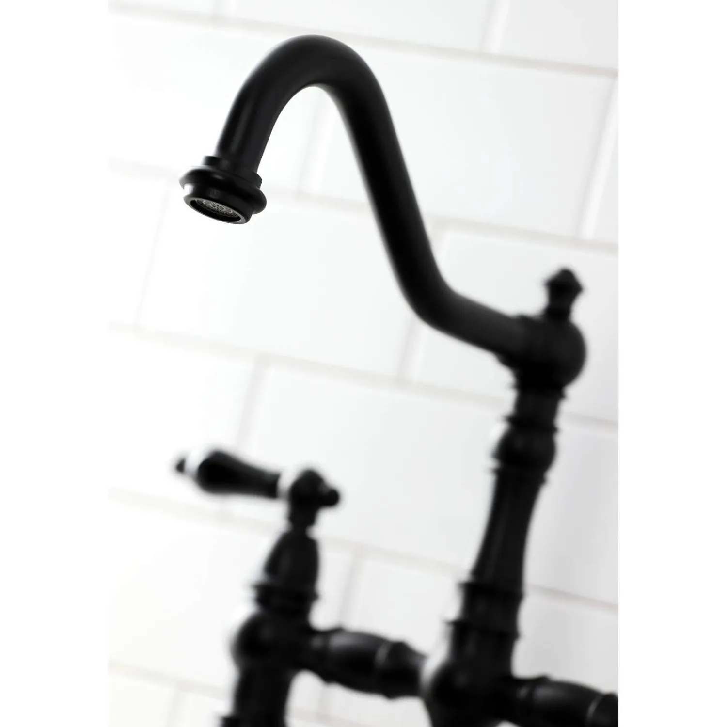 Discount KS327XPKLBS-P Duchess Bridge Kitchen Faucet with Brass Sprayer Bridge Faucets