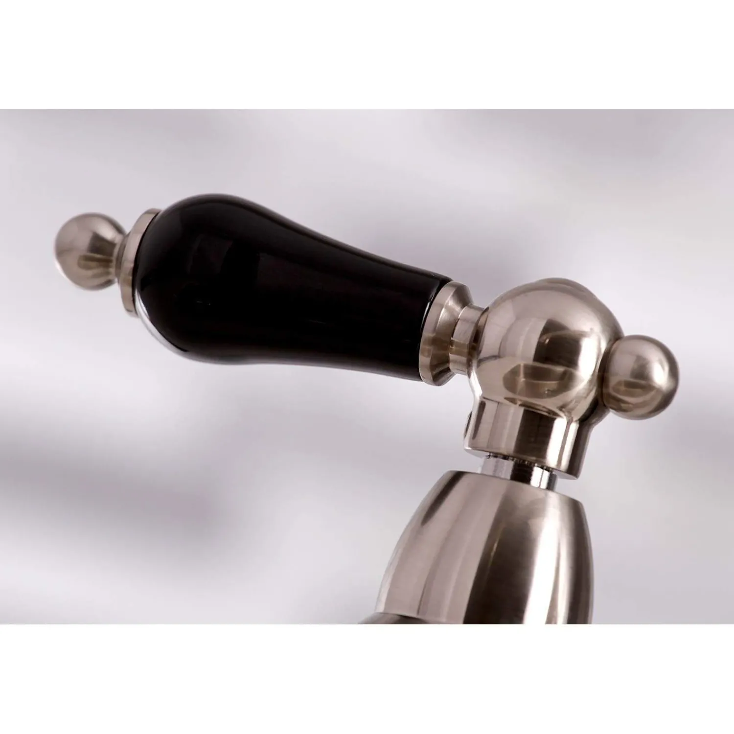 Discount KS327XPKLBS-P Duchess Bridge Kitchen Faucet with Brass Sprayer Bridge Faucets