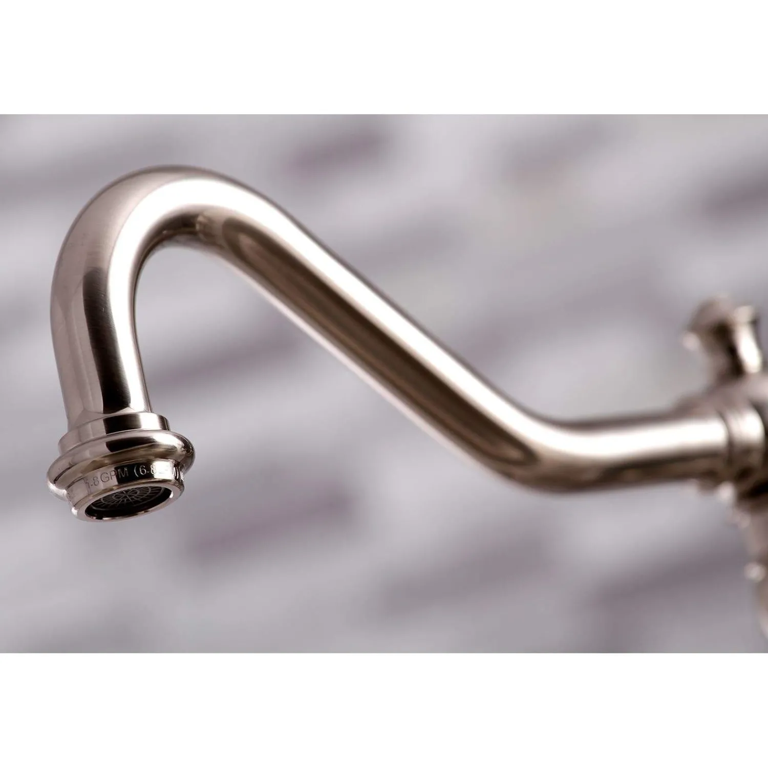 Discount KS327XPKLBS-P Duchess Bridge Kitchen Faucet with Brass Sprayer Bridge Faucets