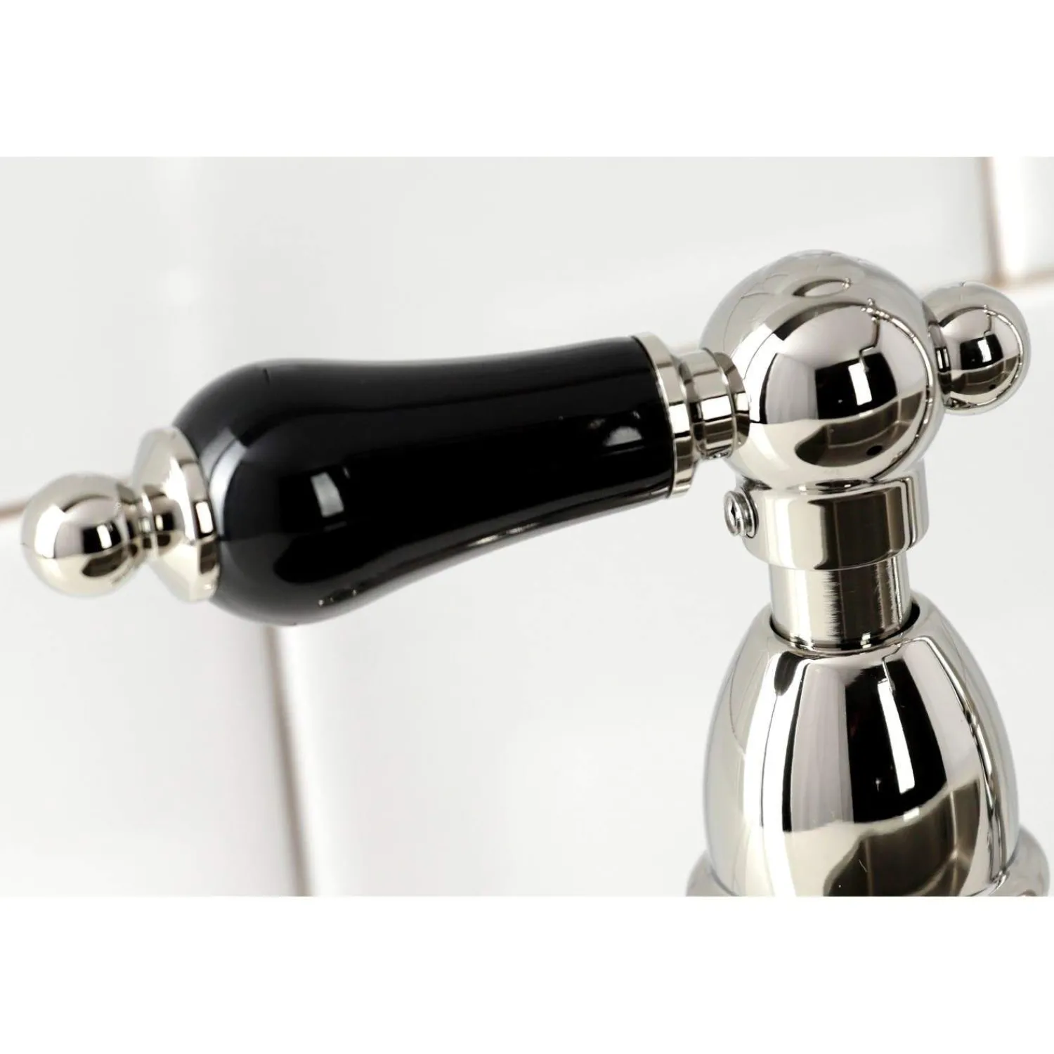 Clearance KS127XPKLBS-P Duchess Bridge Kitchen Faucet with Brass Sprayer Bridge Faucets