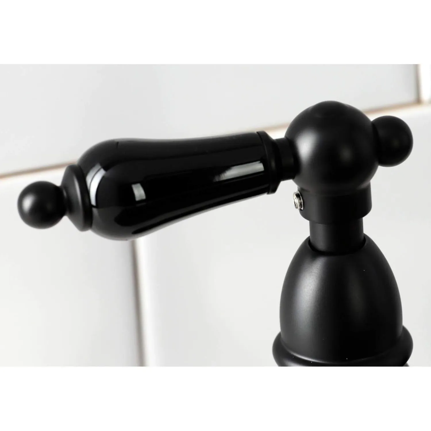 Clearance KS127XPKLBS-P Duchess Bridge Kitchen Faucet with Brass Sprayer Bridge Faucets