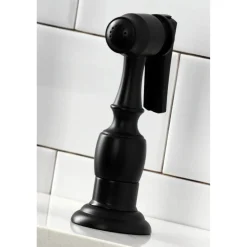 Clearance KS127XPKLBS-P Duchess Bridge Kitchen Faucet with Brass Sprayer Bridge Faucets