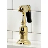 New KS279XPKLBS-P Duchess Widespread Kitchen Faucet with Brass Sprayer Widespread Kitchen Faucets