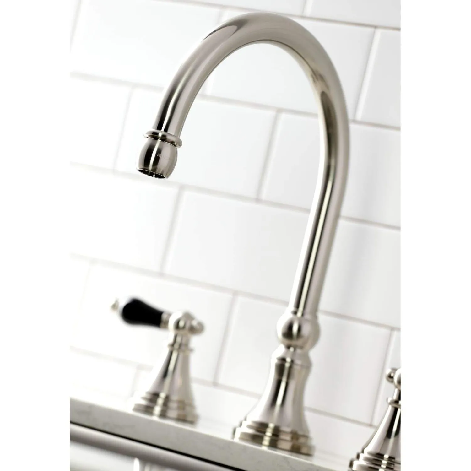 New KS279XPKLBS-P Duchess Widespread Kitchen Faucet with Brass Sprayer Widespread Kitchen Faucets