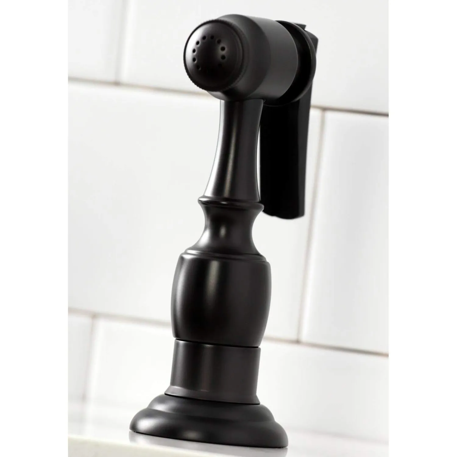 New KS279XPKLBS-P Duchess Widespread Kitchen Faucet with Brass Sprayer Widespread Kitchen Faucets