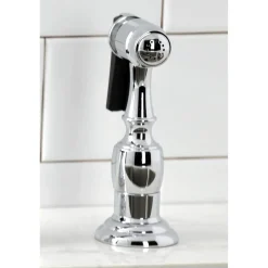 New KS279XPKLBS-P Duchess Widespread Kitchen Faucet with Brass Sprayer Widespread Kitchen Faucets