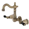 Hot KS122XPKL-P Duchess Two-Handle Wall Mount Bathroom Faucet Wall Mount