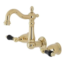 Hot KS122XPKL-P Duchess Two-Handle Wall Mount Bathroom Faucet Wall Mount