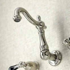 Hot KS122XPKL-P Duchess Two-Handle Wall Mount Bathroom Faucet Wall Mount