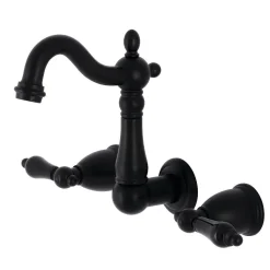 Hot KS122XPKL-P Duchess Two-Handle Wall Mount Bathroom Faucet Wall Mount
