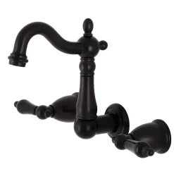 Hot KS122XPKL-P Duchess Two-Handle Wall Mount Bathroom Faucet Wall Mount