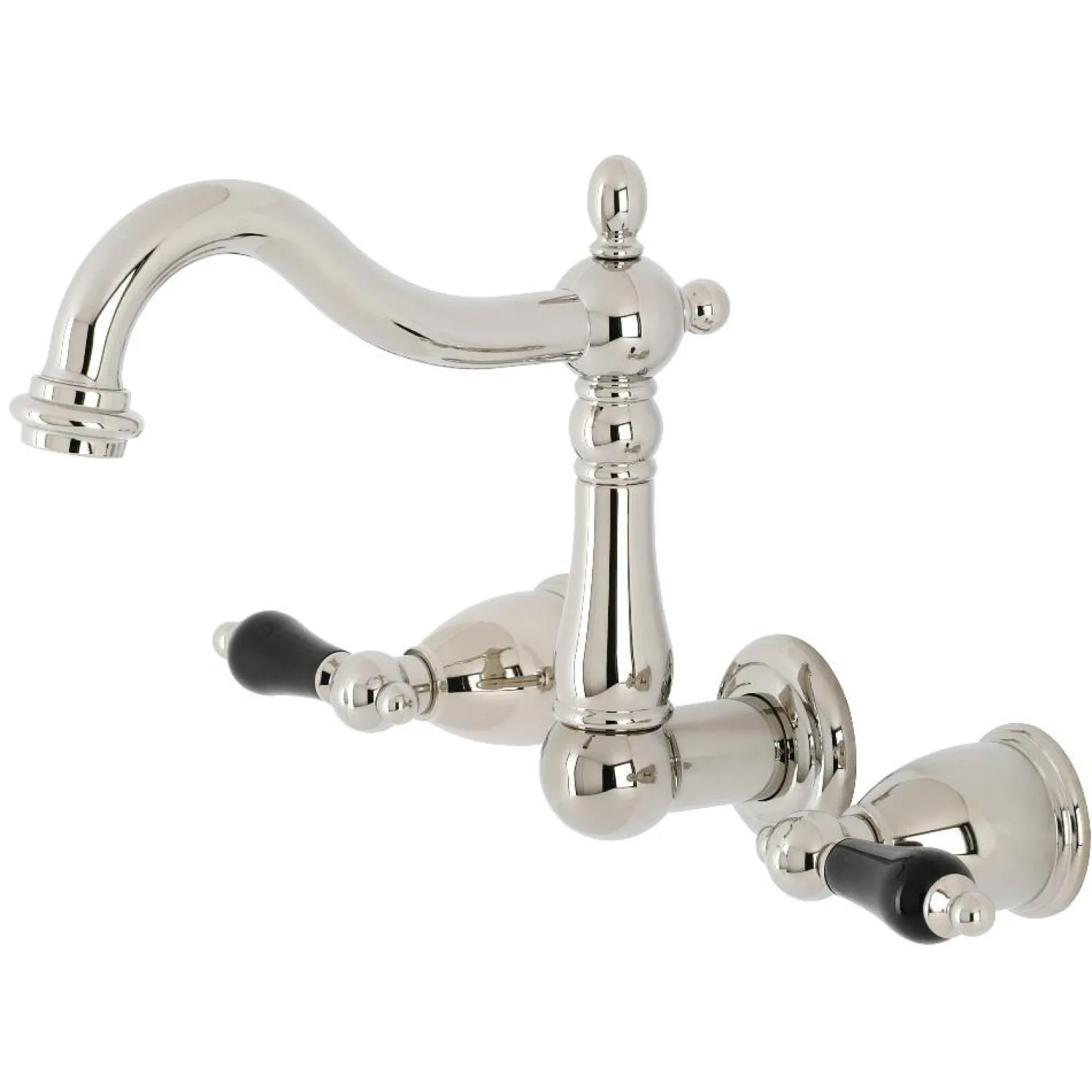 New KS125XPKL-P Duchess Two-Handle Wall Mount Bathroom Faucet Wall Mount