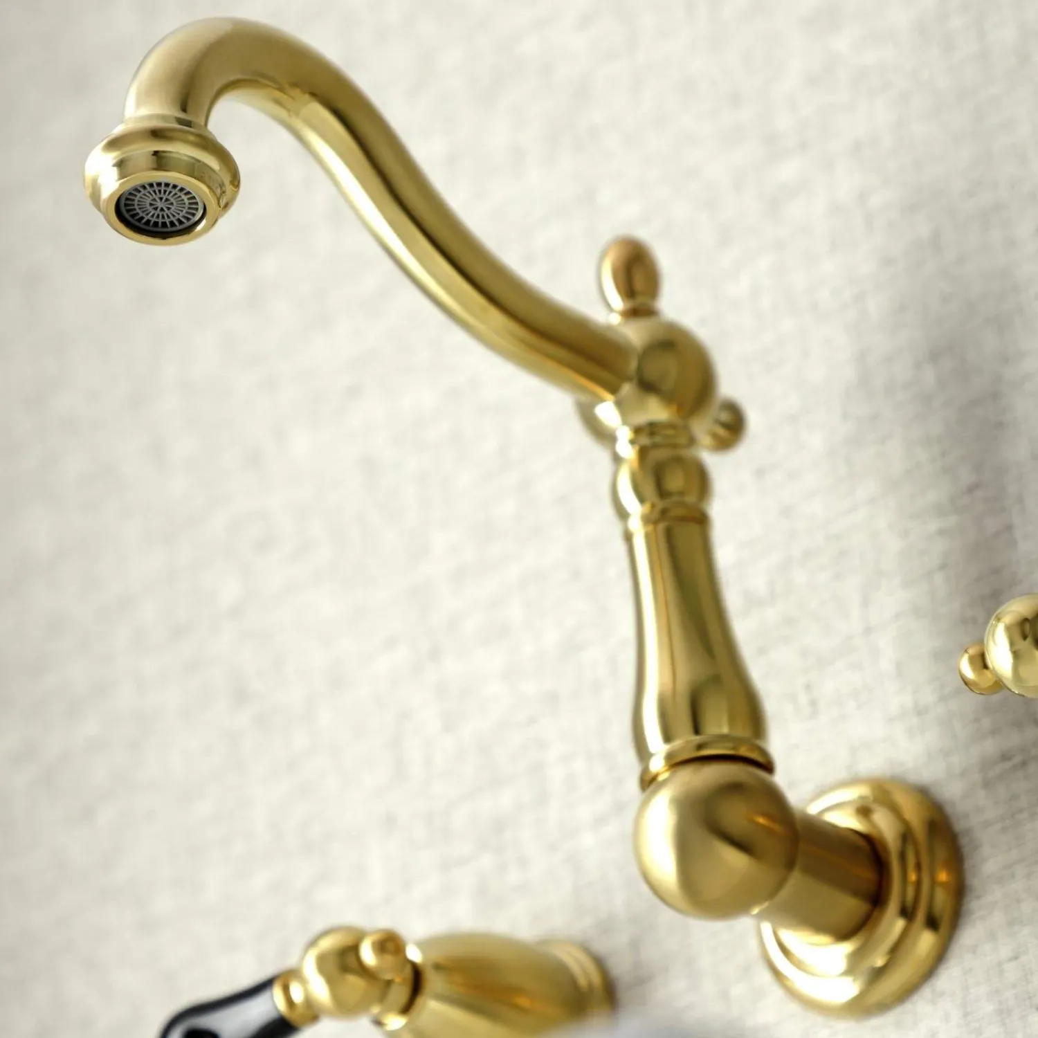 New KS125XPKL-P Duchess Two-Handle Wall Mount Bathroom Faucet Wall Mount