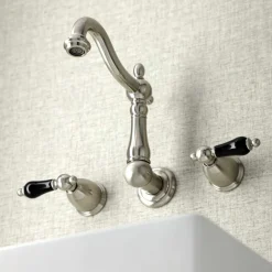 New KS125XPKL-P Duchess Two-Handle Wall Mount Bathroom Faucet Wall Mount