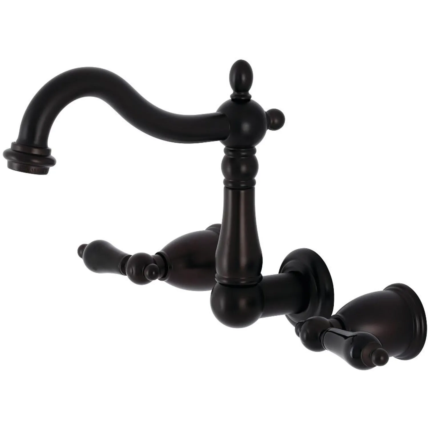 New KS125XPKL-P Duchess Two-Handle Wall Mount Bathroom Faucet Wall Mount
