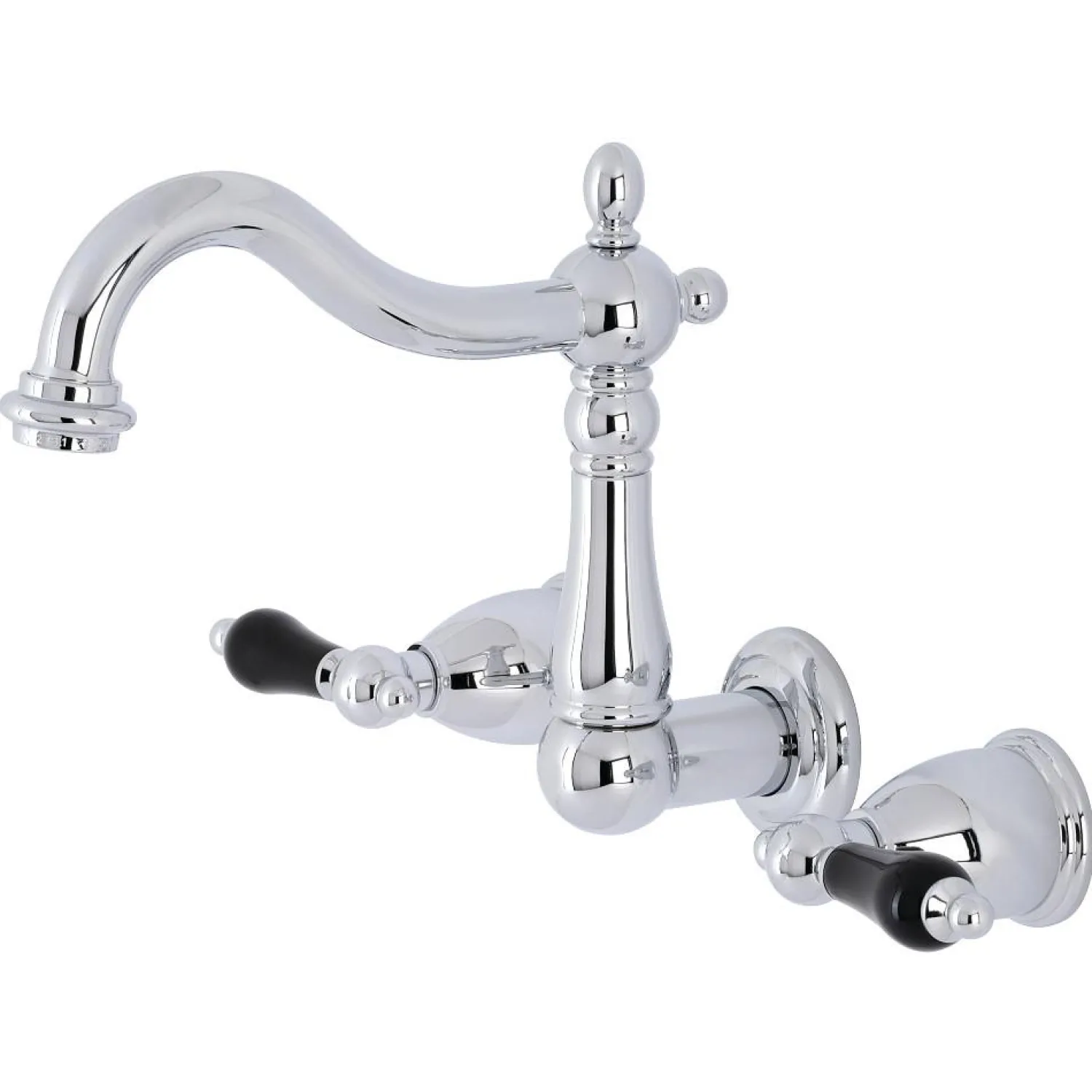 New KS125XPKL-P Duchess Two-Handle Wall Mount Bathroom Faucet Wall Mount
