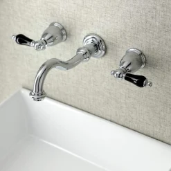 Sale KS312XPKL-P Duchess Two-Handle Wall Mount Bathroom Faucet Wall Mount