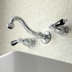 Sale KS312XPKL-P Duchess Two-Handle Wall Mount Bathroom Faucet Wall Mount