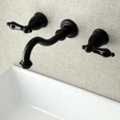 Sale KS312XPKL-P Duchess Two-Handle Wall Mount Bathroom Faucet Wall Mount