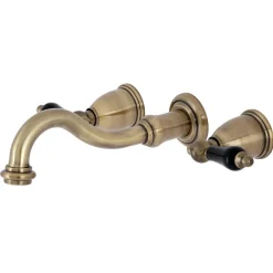 Sale KS312XPKL-P Duchess Two-Handle Wall Mount Bathroom Faucet Wall Mount