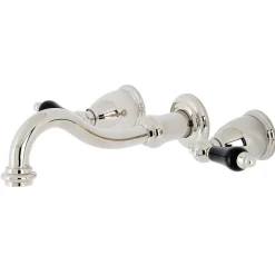 Sale KS312XPKL-P Duchess Two-Handle Wall Mount Bathroom Faucet Wall Mount