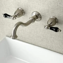 Sale KS312XPKL-P Duchess Two-Handle Wall Mount Bathroom Faucet Wall Mount
