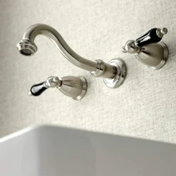Sale KS312XPKL-P Duchess Two-Handle Wall Mount Bathroom Faucet Wall Mount