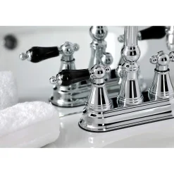 Best KS261XPKL-P Duchess 4 in. Centerset Bathroom Faucet with Brass Pop-Up 4" Center Set