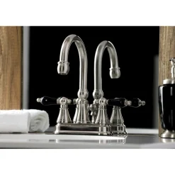 Best KS261XPKL-P Duchess 4 in. Centerset Bathroom Faucet with Brass Pop-Up 4