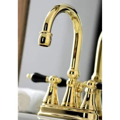 Best KS261XPKL-P Duchess 4 in. Centerset Bathroom Faucet with Brass Pop-Up 4