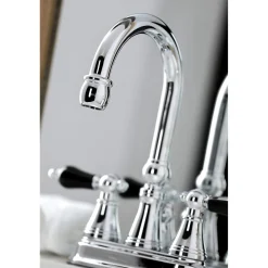 Best KS261XPKL-P Duchess 4 in. Centerset Bathroom Faucet with Brass Pop-Up 4