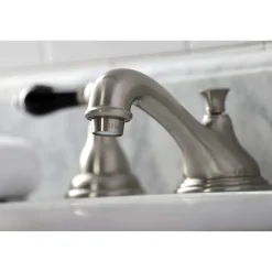 New KS556XPKL-P Duchess Widespread Bathroom Faucet with Brass Pop-Up 8