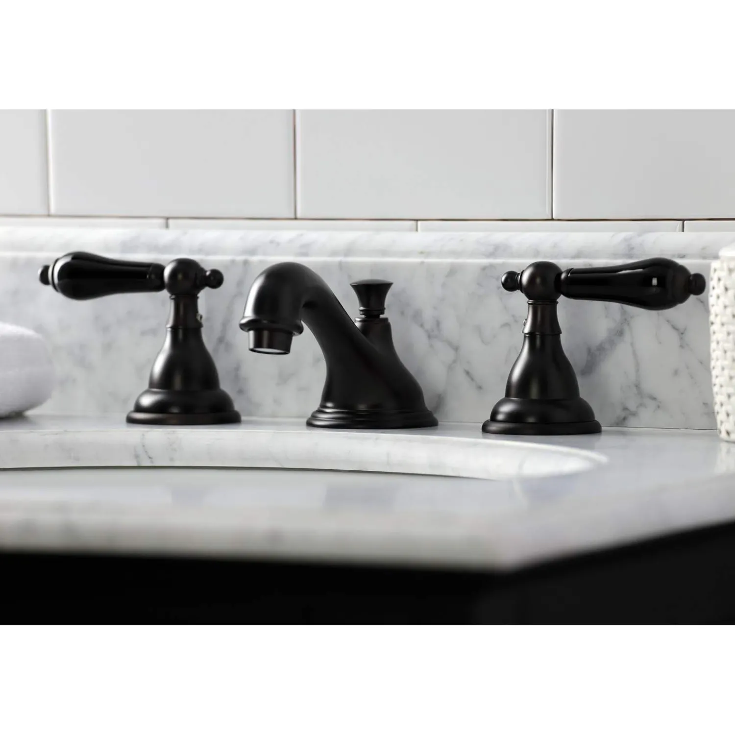 New KS556XPKL-P Duchess Widespread Bathroom Faucet with Brass Pop-Up 8" Widespread