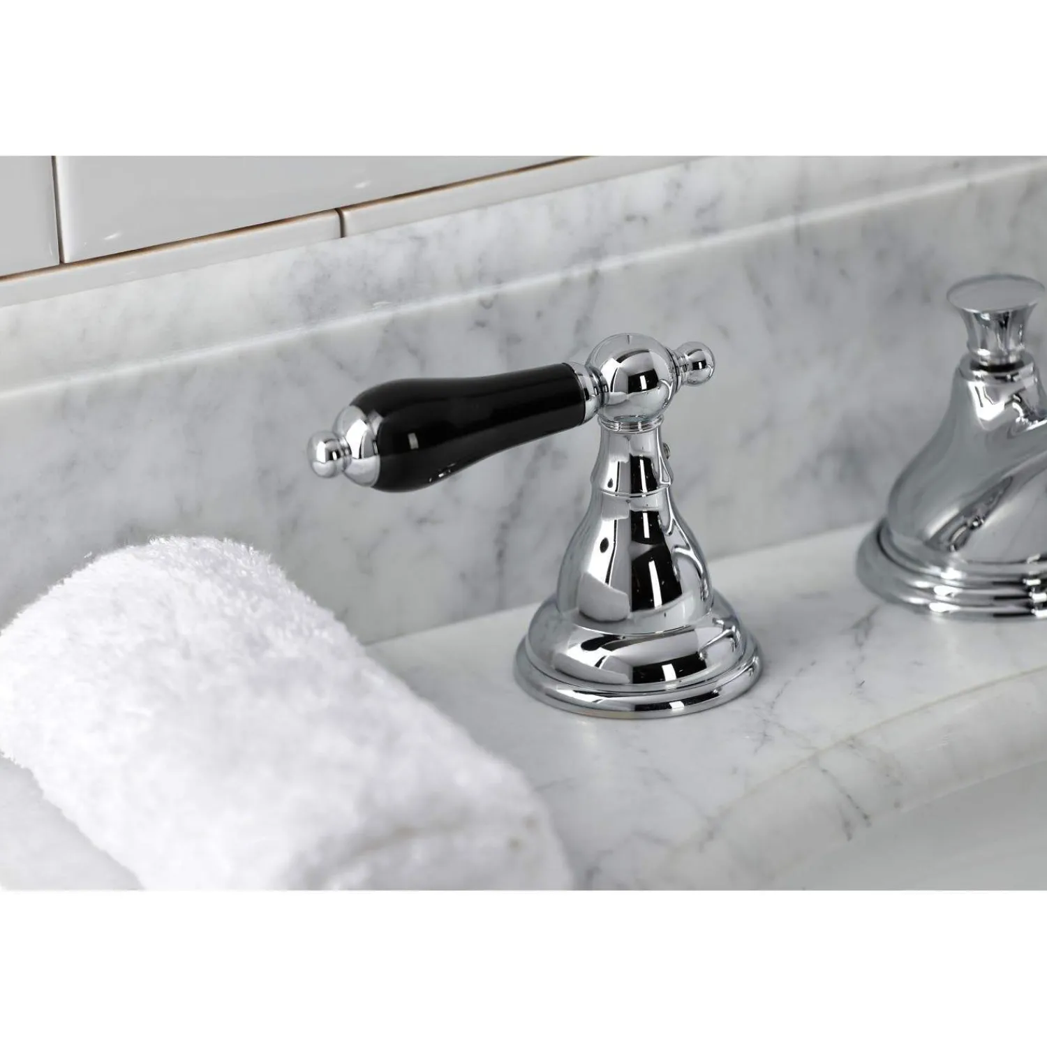 New KS556XPKL-P Duchess Widespread Bathroom Faucet with Brass Pop-Up 8" Widespread